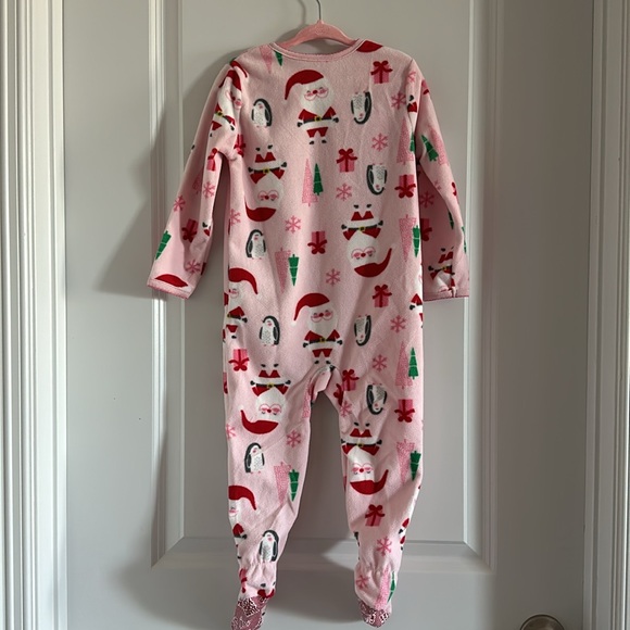 Just One You Brand by Carters Pink Christmas Onesie - Size 2T - Picture 8 of 8